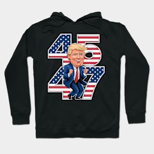 TRUMP DANCE 45 47 Hoodie